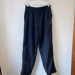 Nike Black Men's Lightweight Track Pants with Mesh Inner Lining